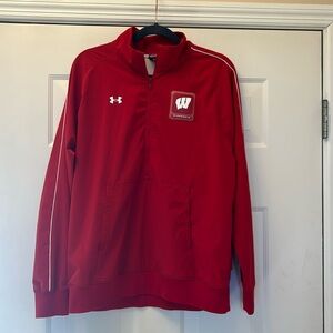 Under Armour Wisconsin Badgers pullover jacket